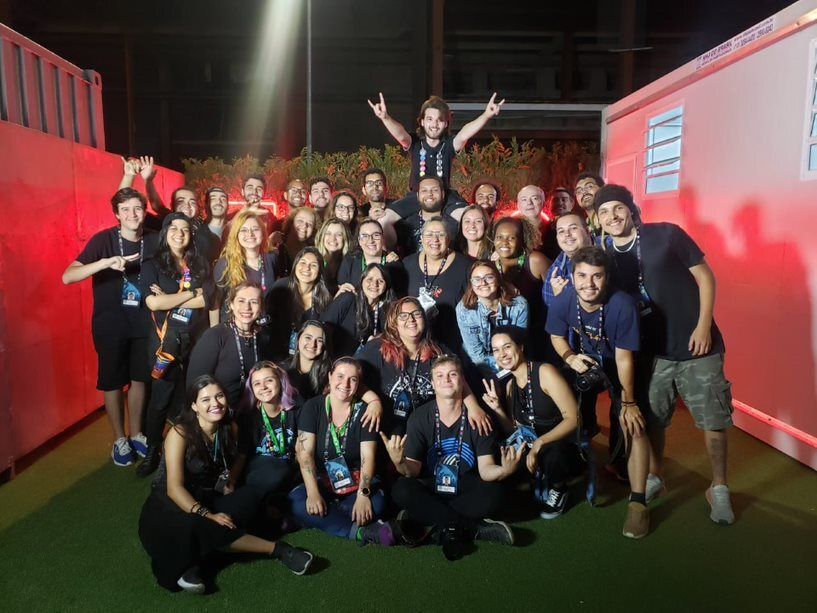Estácio leva 100 alunos para vivenciarem o Rock in Rio